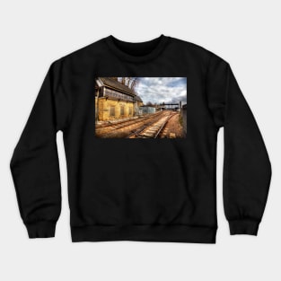 Lincoln High Street Train Tracks And Station Crewneck Sweatshirt